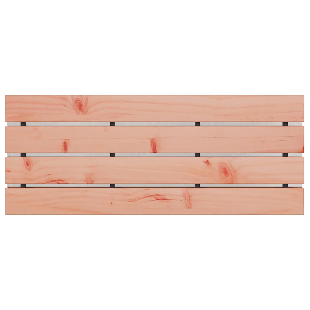 Bancă de grădină Argintiu 100 x 40 x 43 cm Oțel inoxidabil