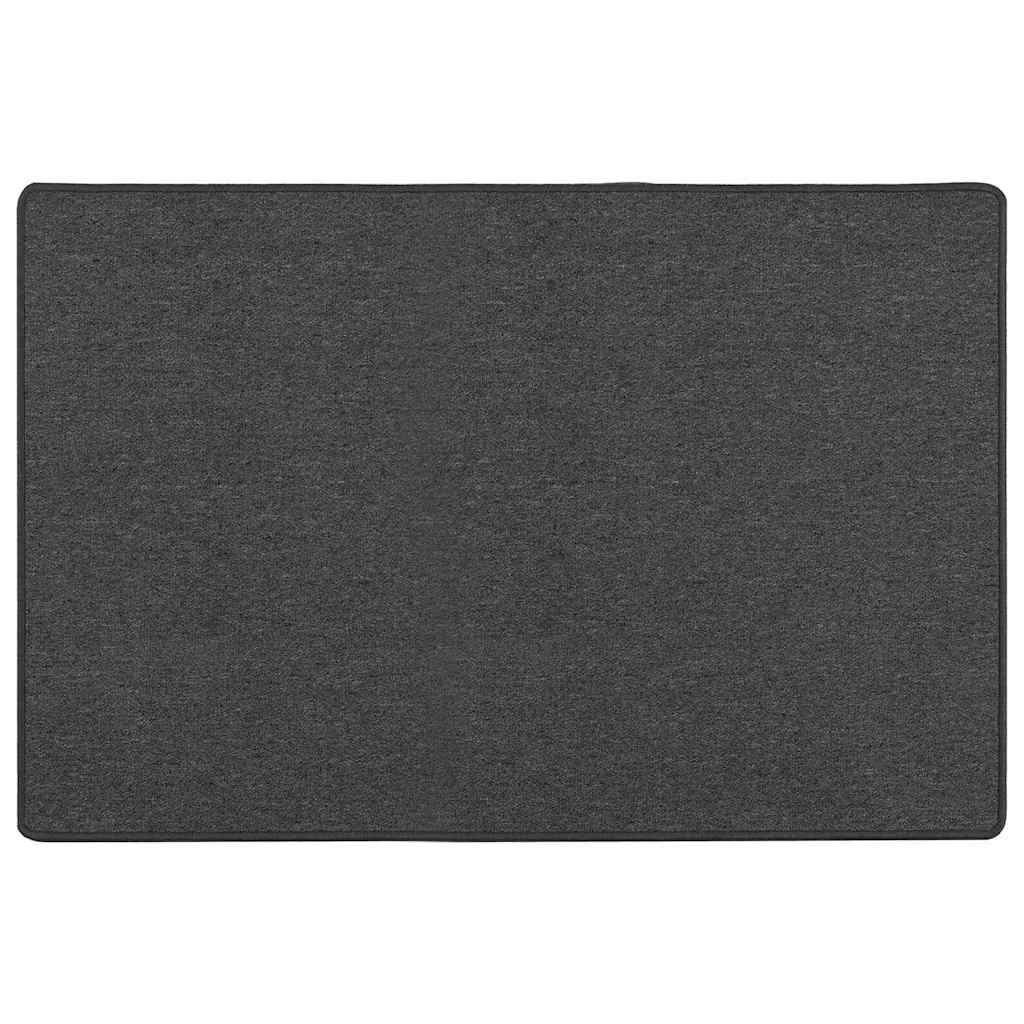 Runner din covor Gri închis 100 x 150 cm 100% polipropilenă