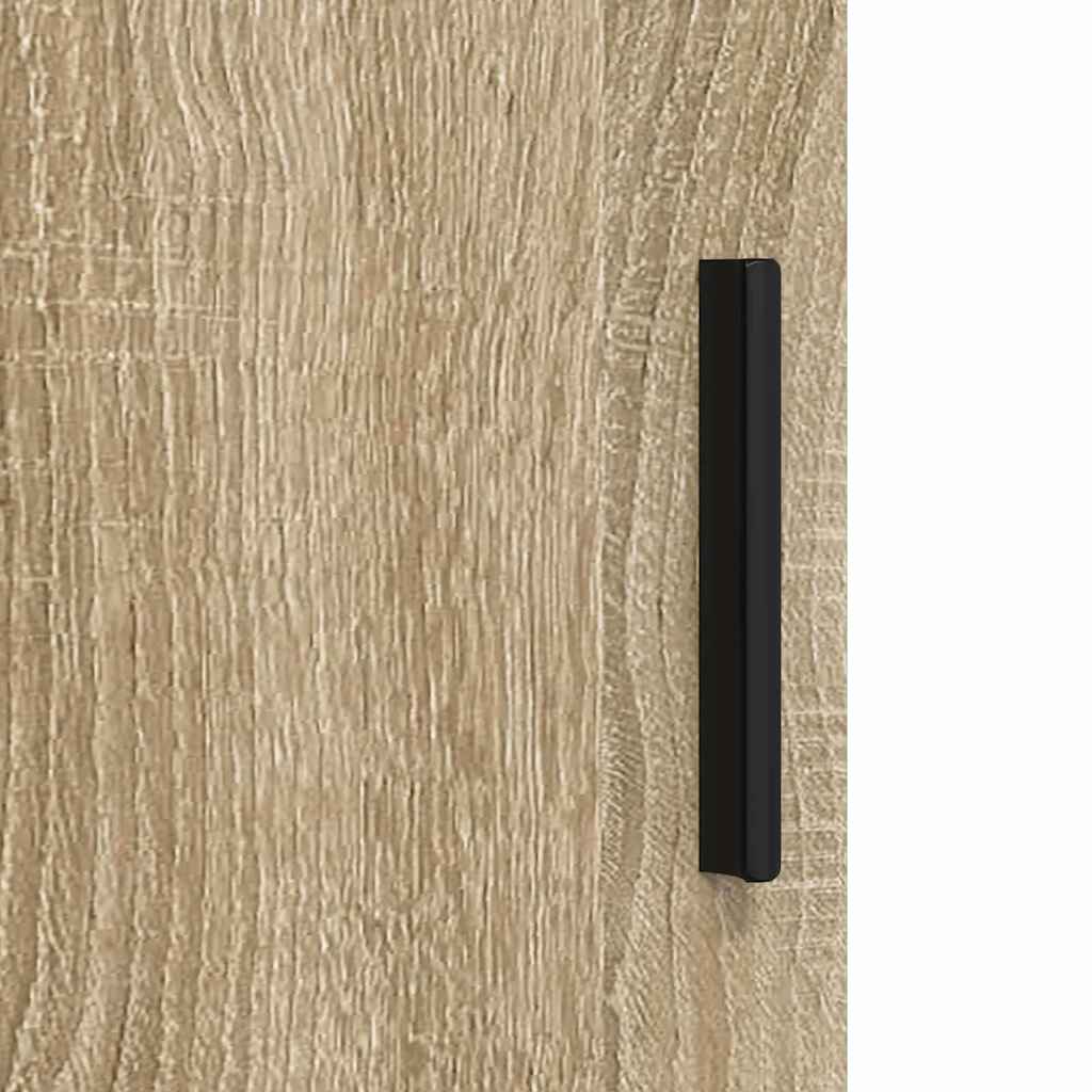 Set de mobilier pentru baie cu sertar 3 pcs Stejar Sonoma