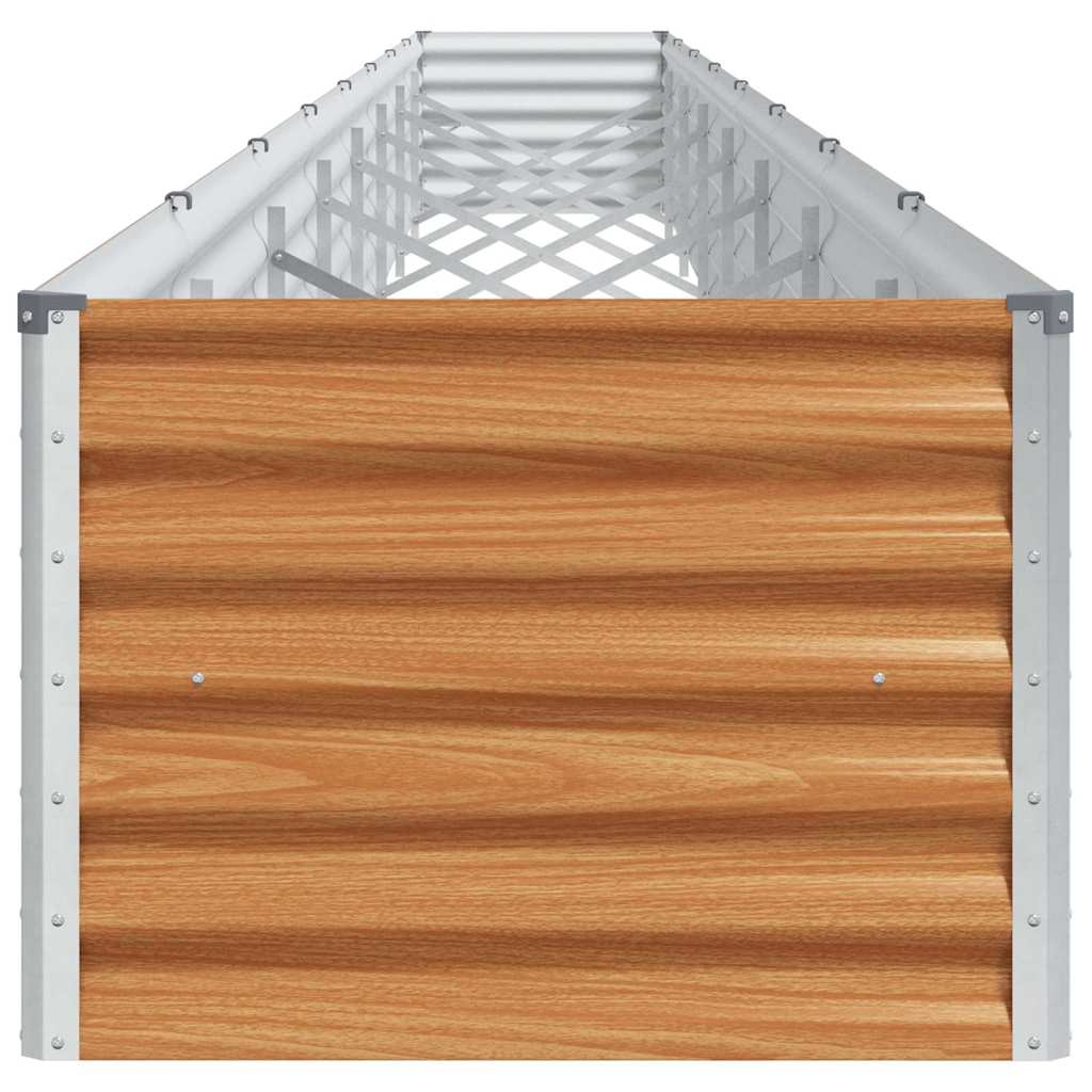 Strat înălțat de grădină 775 x 50 x 36 cm Oțel Galvanizat