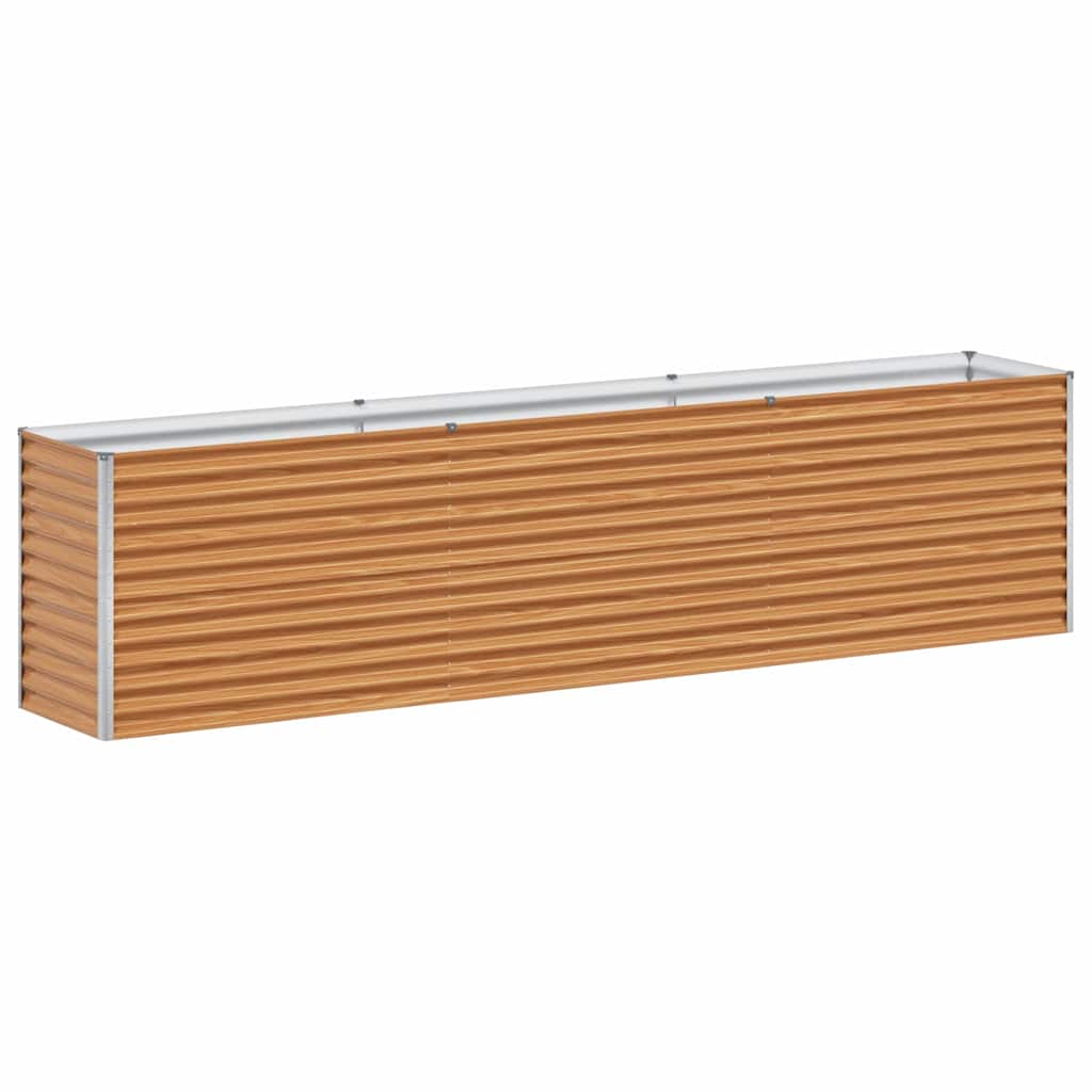 Strat înălțat de grădină 290 x 50 x 68 cm Oțel Galvanizat