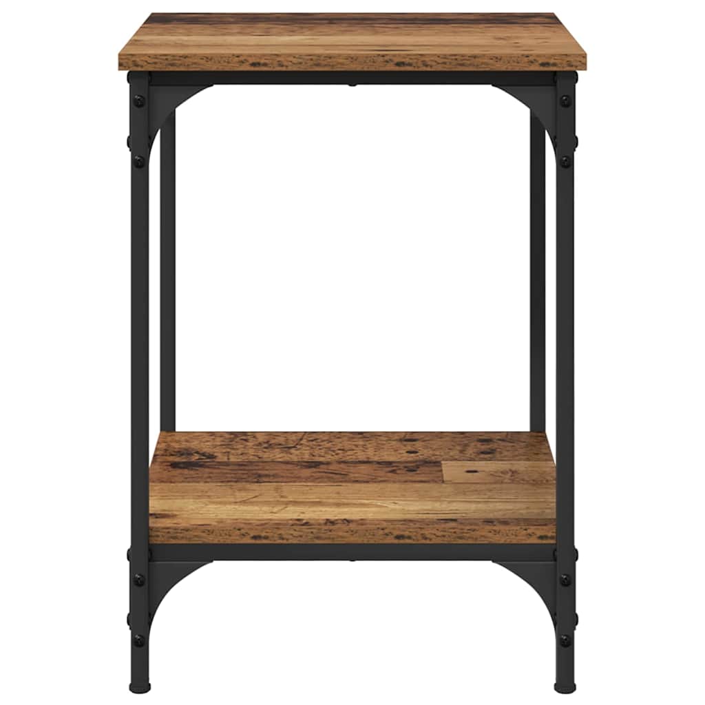 Masă de cafea Lemn Vechi 40 x 40 x 55 cm Lemn compozit