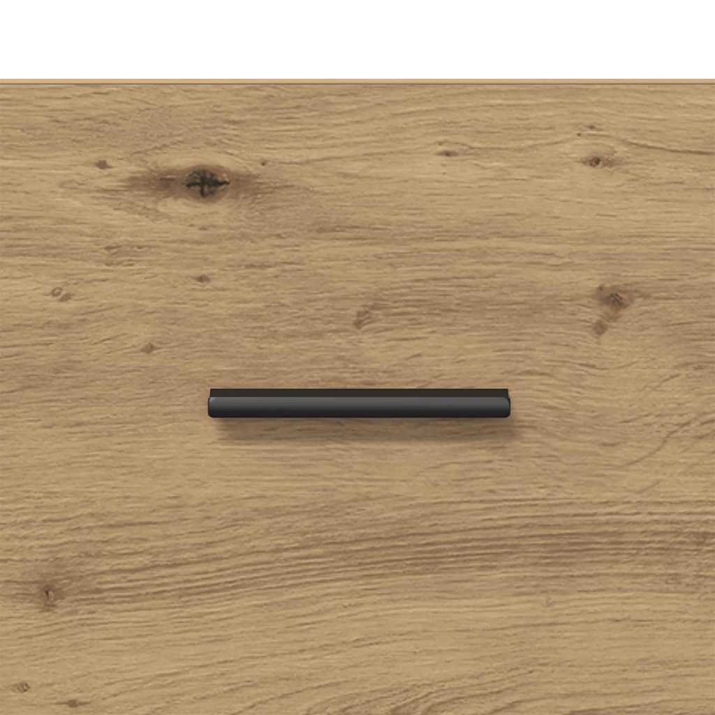 Dulap de noapte 2 pcs stejar artizanal 35 x 35 x 20 cm