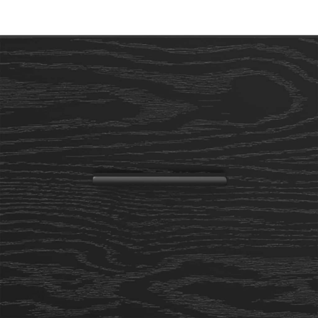 Dulap de noapte cu sertar 2 pcs Stejar negru 35 x 35 x 20 cm