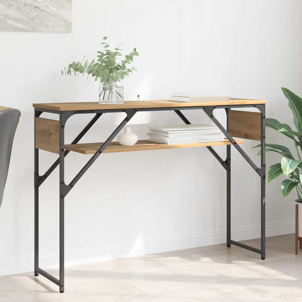 MasaConsole Stejar Artizanal 105x30x75cm Lemn compozit