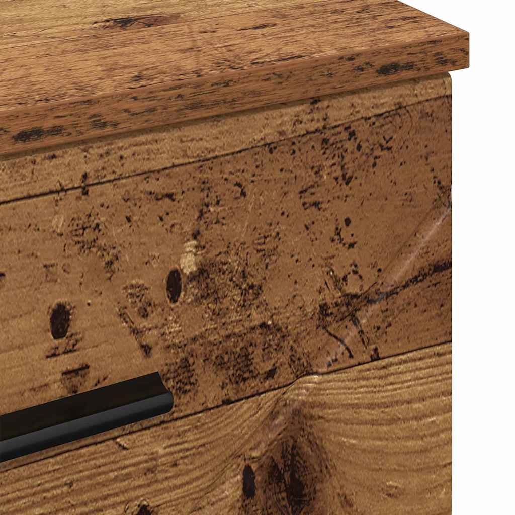 Dulap de noapte Lemn vechi 38 x 38 x 66 cm Lemn compozit