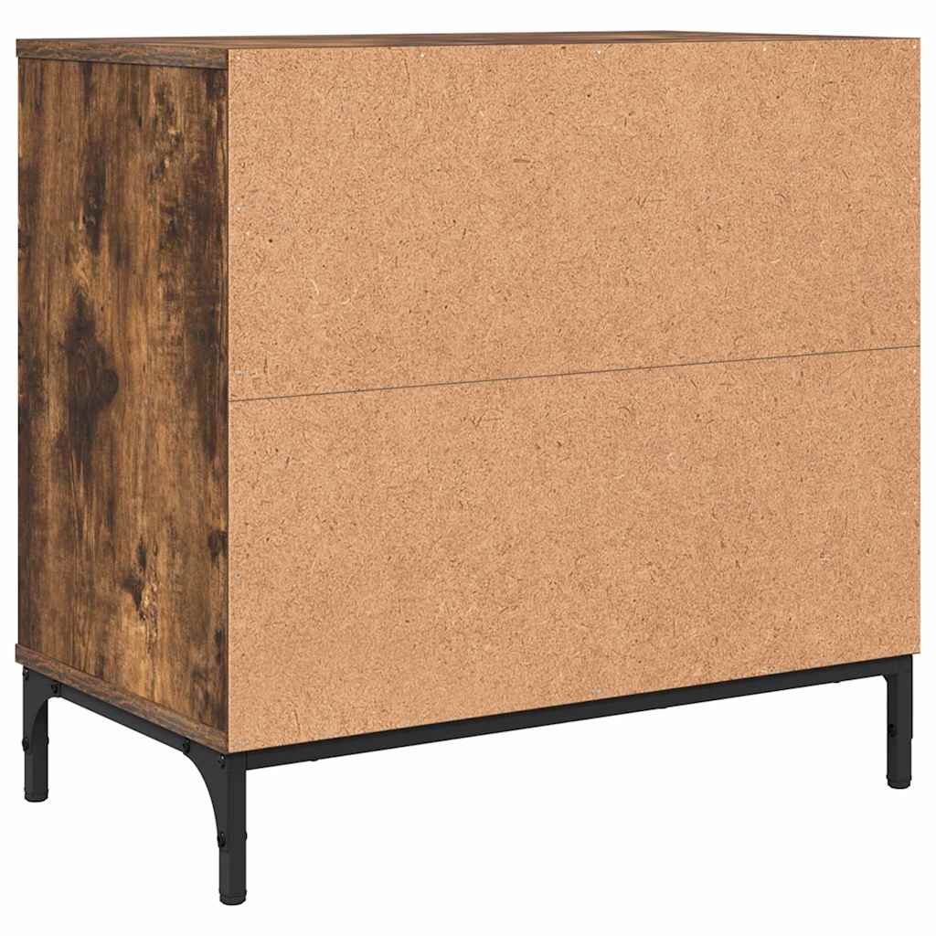 Noptieră Stejar afumat 63.5 x 36 x 61 cm Lemn compozit