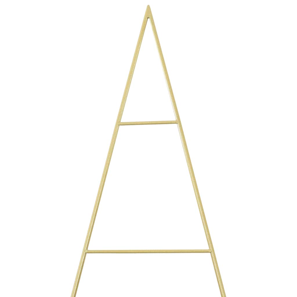 Pom de Crăciun din metal Auriu 210 cm Oțel vopsit în pulbere - Vendito