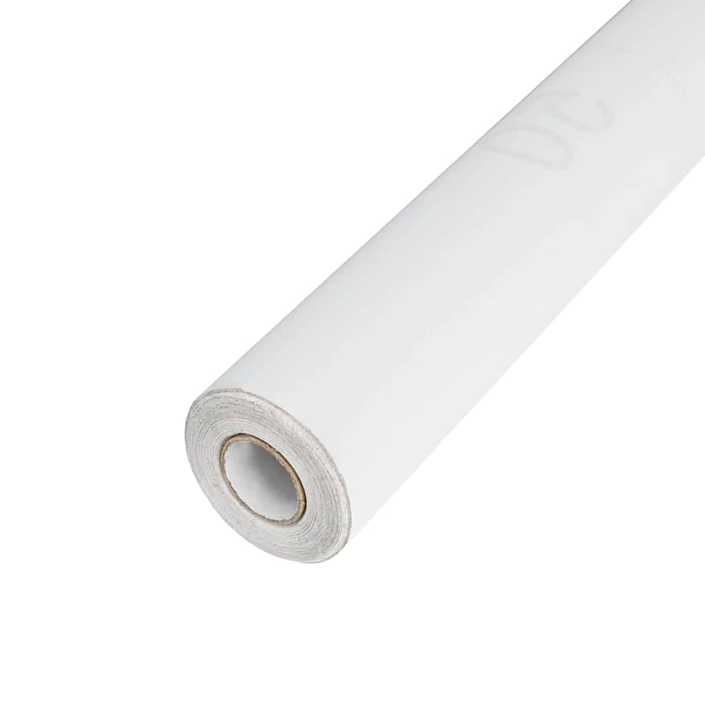 Folie pentru feronerie autoadezivă Alb Fros 90 x 2000 cm PVC