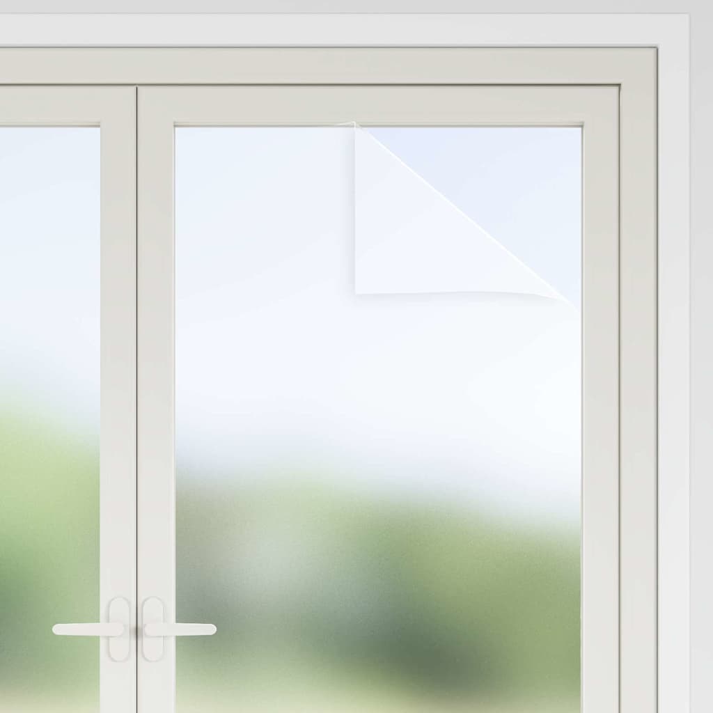 Folie pentru feronerie autoadezivă Alb Fros 90 x 2000 cm PVC