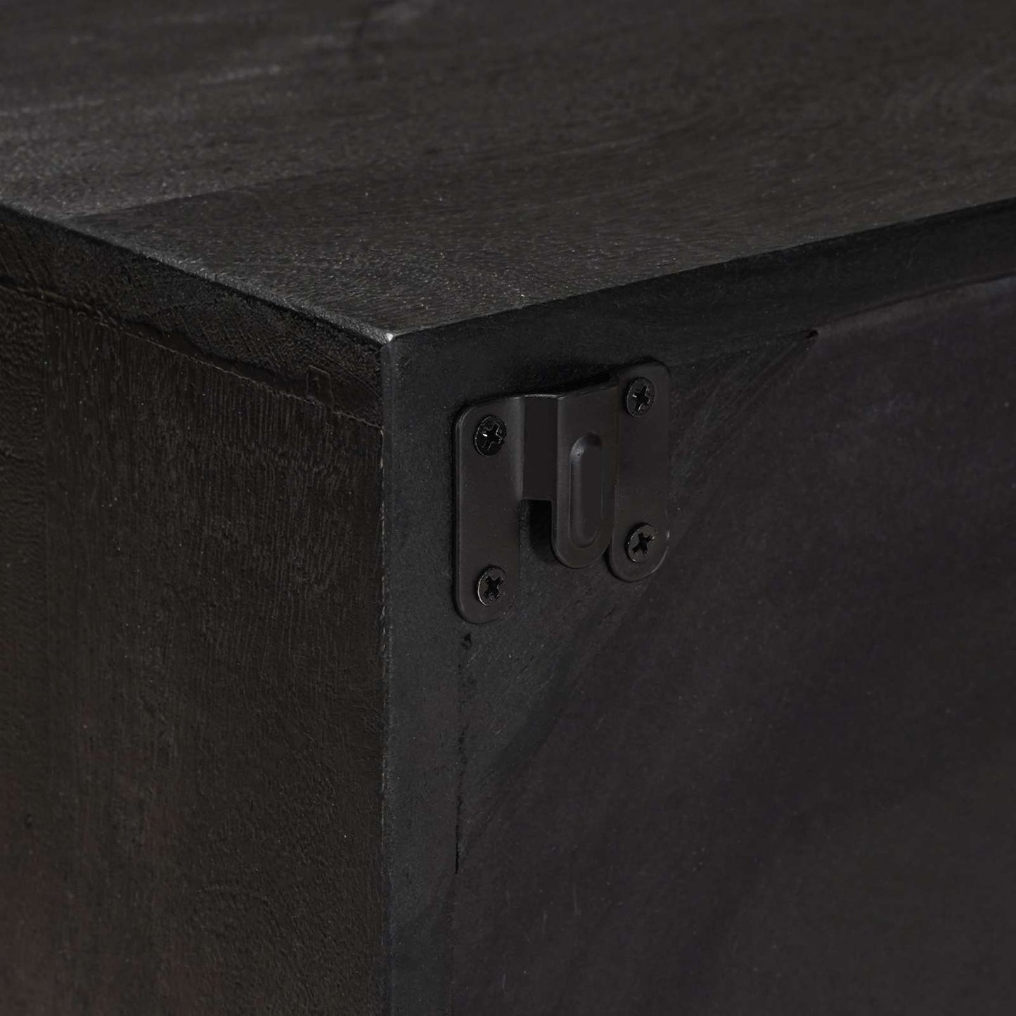 Cabinet TV cu raft cu depozitare cu ușă Negru 105 x 30 x 35 cm