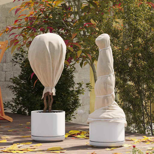 Fleece de Protecție pentru Plante împotriva Înghețului Bej