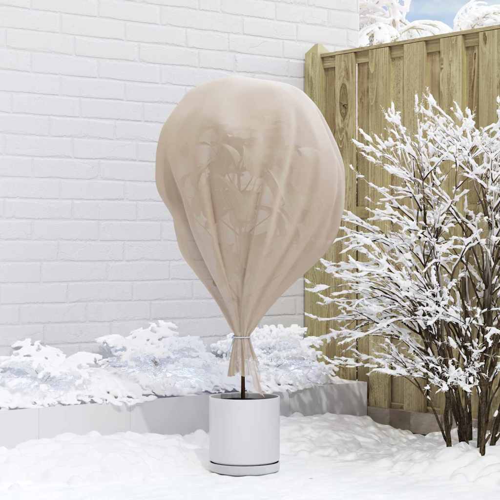 Fleece de Protecție pentru Plante împotriva Înghețului Bej