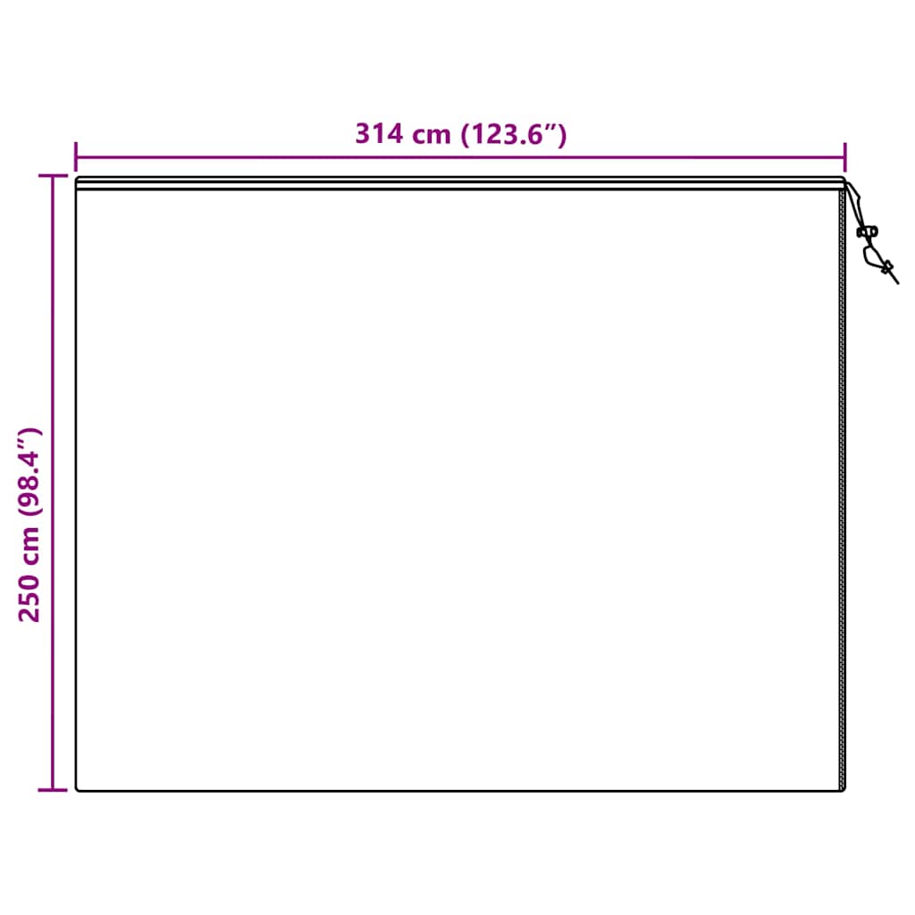 Huse din fleece pentru protecția plantelor împotriva înghețului 3 pcs