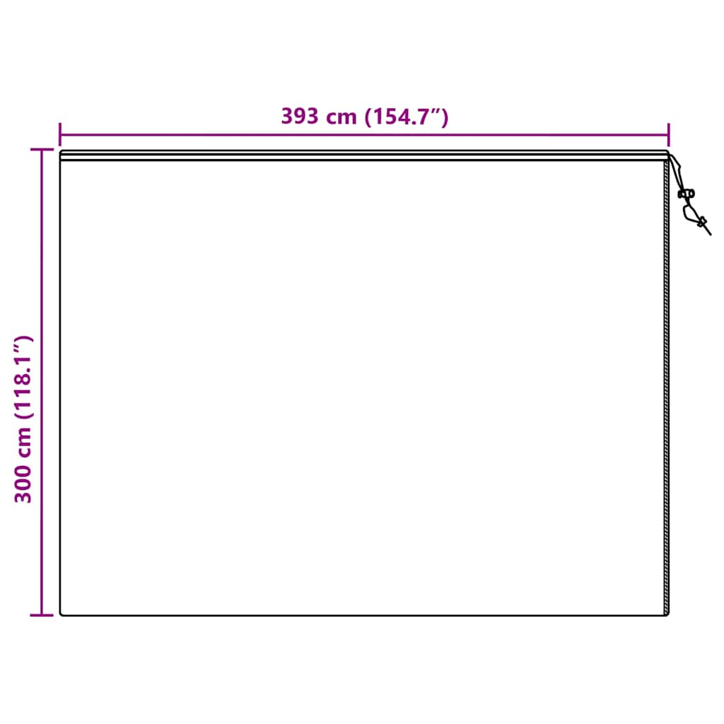 Huse din fleece pentru protecția plantelor împotriva înghețului 3 pcs