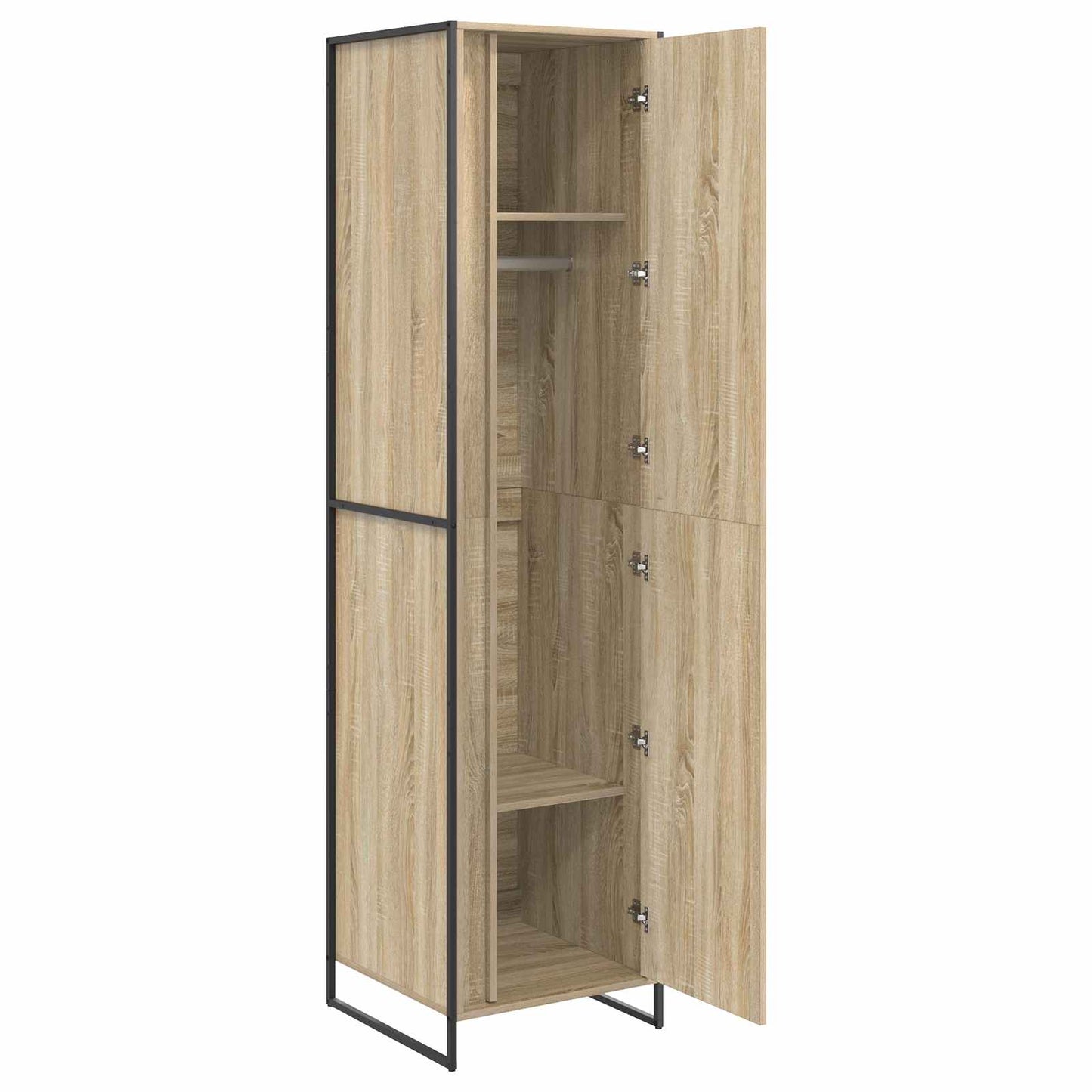 Dressing cu ușă 2 pcs Sonoma 50 x 50 x 200 cm Lemn compozit