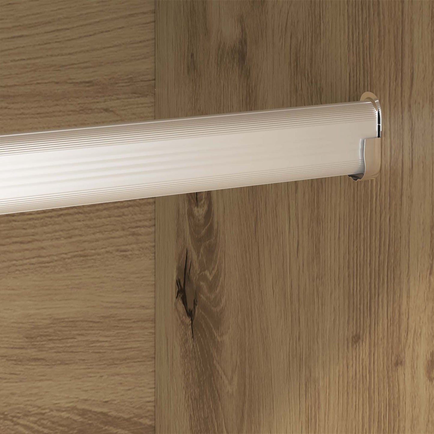 Dressing 2 pcs Stejar artizanal 50 x 50 x 200 cm Lemn compozit