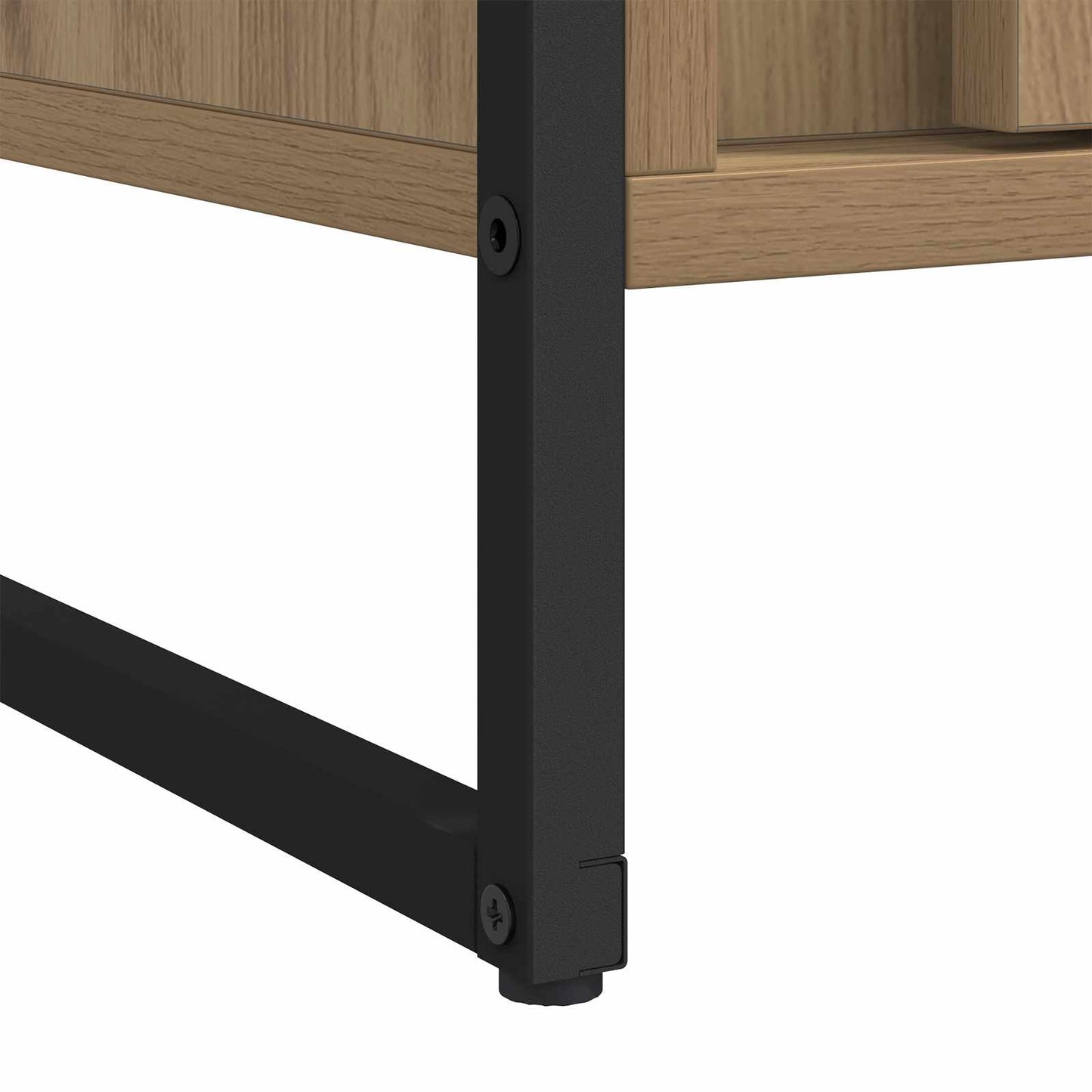 Dressing 2 pcs Stejar artizanal 50 x 50 x 200 cm Lemn compozit