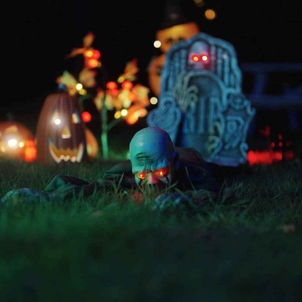 Zombie care se târăște de Halloween Verde 112 x 25.5 x 21.5 cm