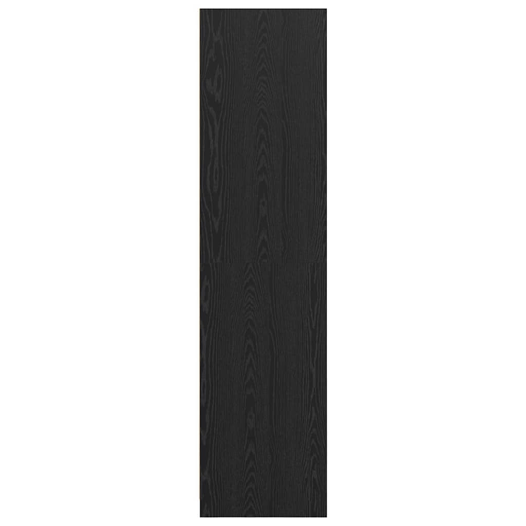 Dulap cu raft Stejar Negru 100 x 50 x 200 cm Lemn compozit