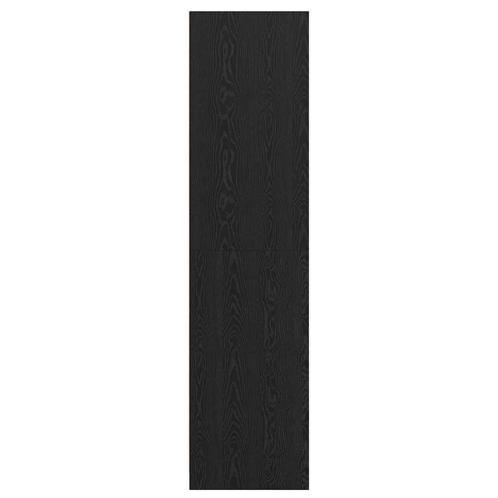 Dulap cu raft Stejar Negru 50 x 50 x 200 cm Lemn compozit