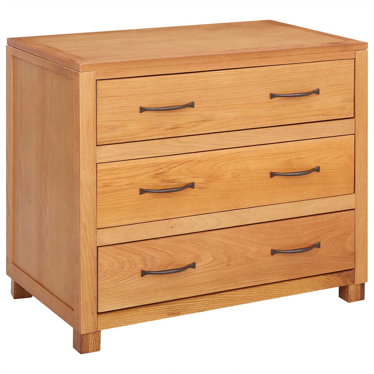 Dulap cu sertar cu depozitare Maro Lemn compozit