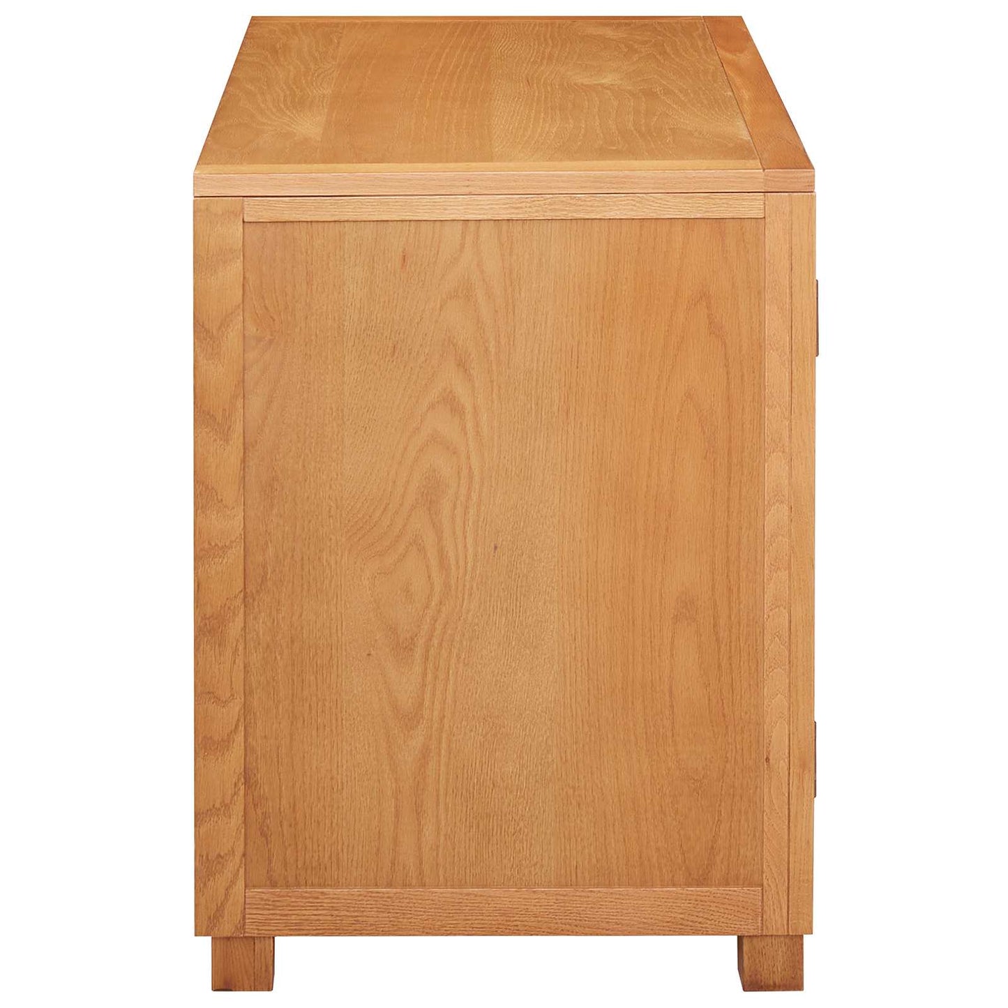 Dulap cu sertar cu depozitare Maro Lemn compozit