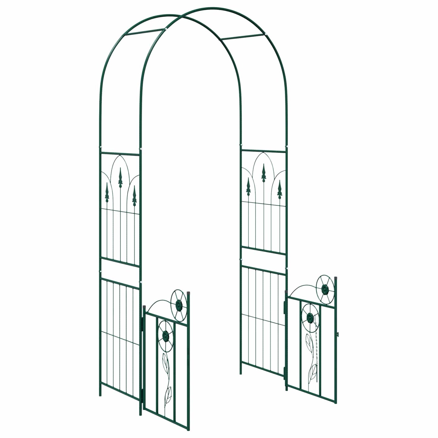 Arc de Grădină cu blocare Verde 102 x 50 x 218 cm