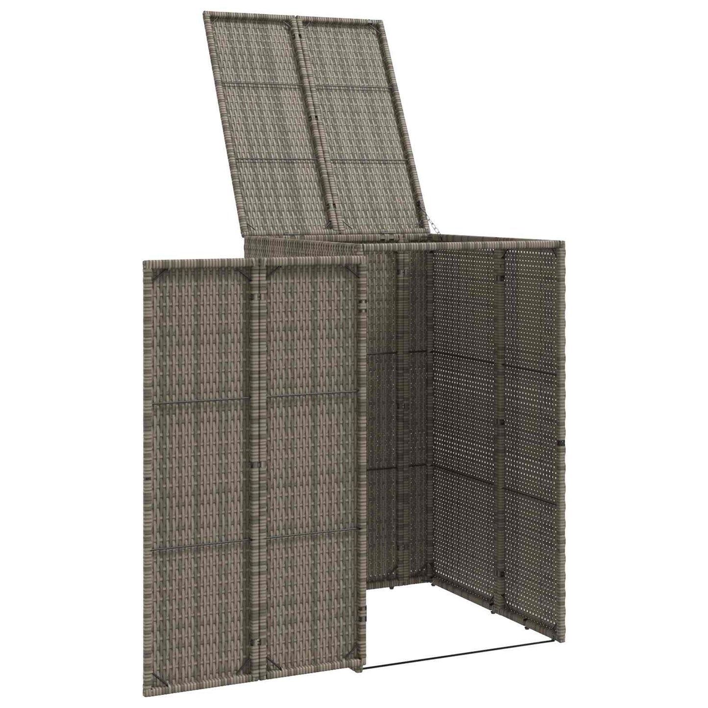 Cutie pentru gunoi Gri 65 x 80 x 115 cm Polietilenă