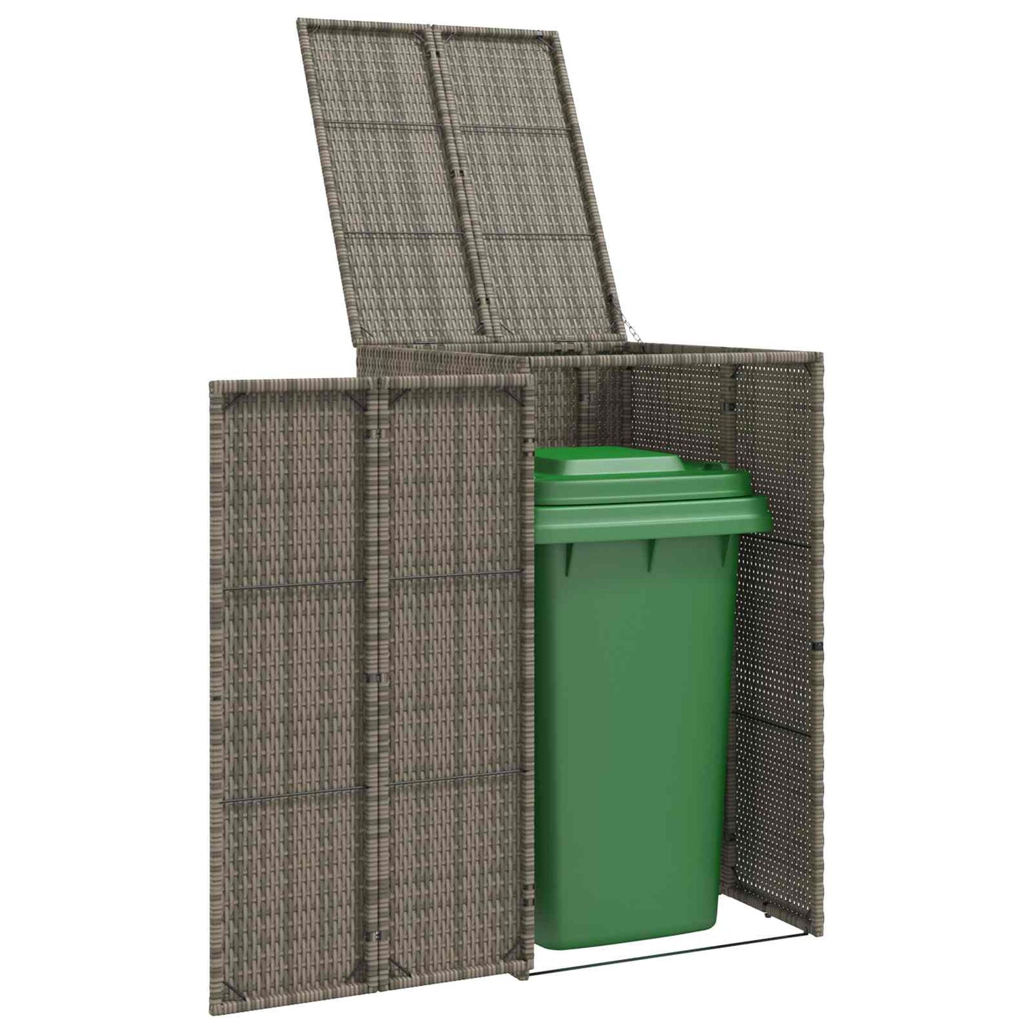 Cutie pentru gunoi Gri 65 x 80 x 115 cm Polietilenă