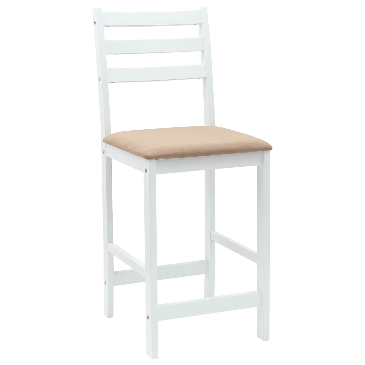 Scaune de dining 2 pcs Alb 40 x 47,5 x 99,5 cm
