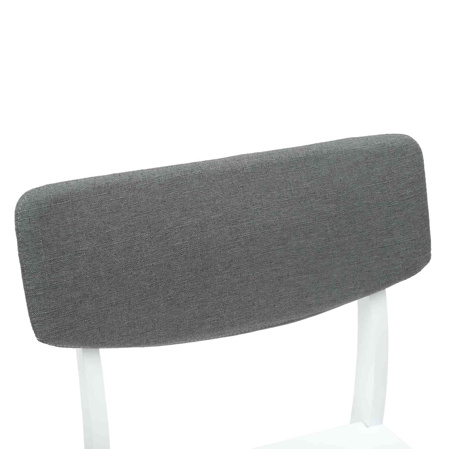 Scaune de dining 2 pcs Alb 48 x 49 x 95 cm