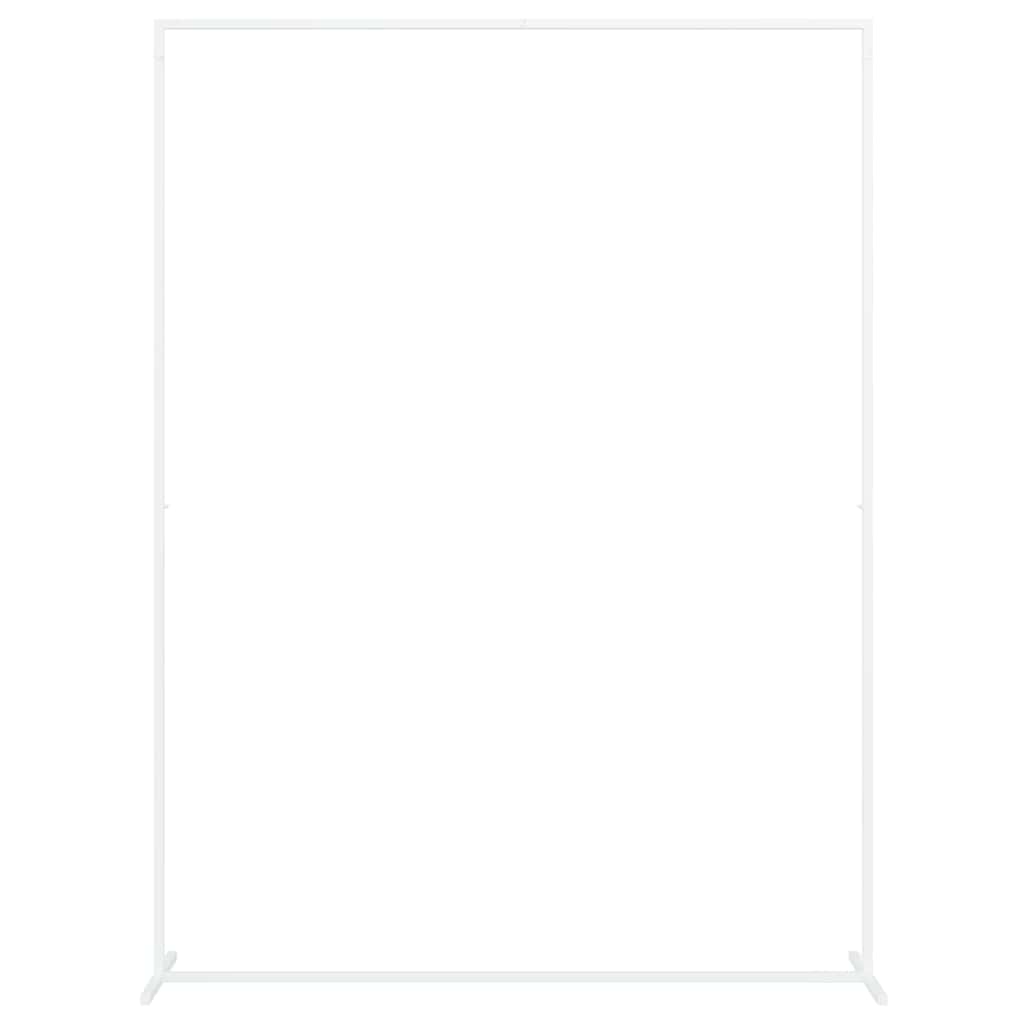 Arc de nuntă Alb 150 x 49,5 x 200 cm Oțel