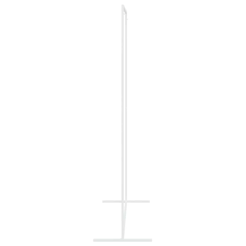 Arc de nuntă Alb 150 x 49,5 x 200 cm Oțel