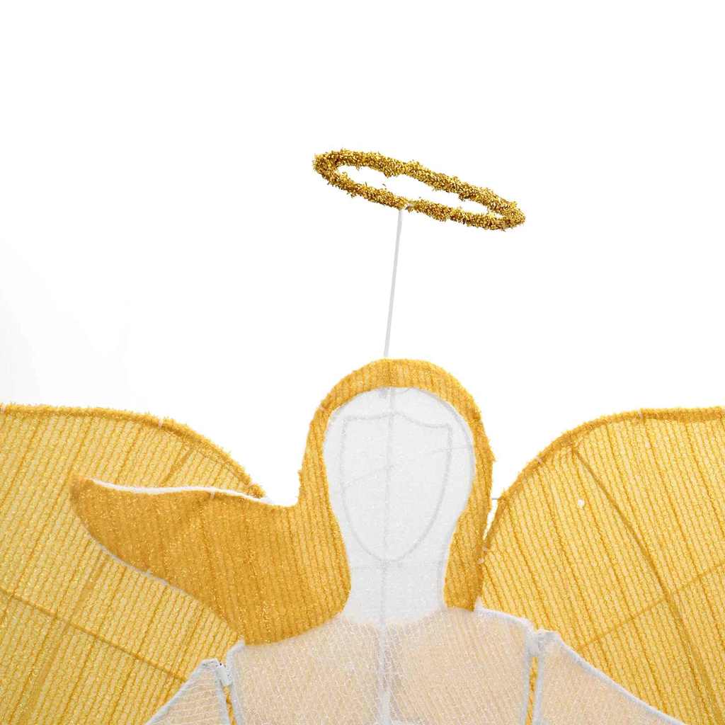 Colț luminat Alb cald 116 x 29 x 158.5 cm Poliester