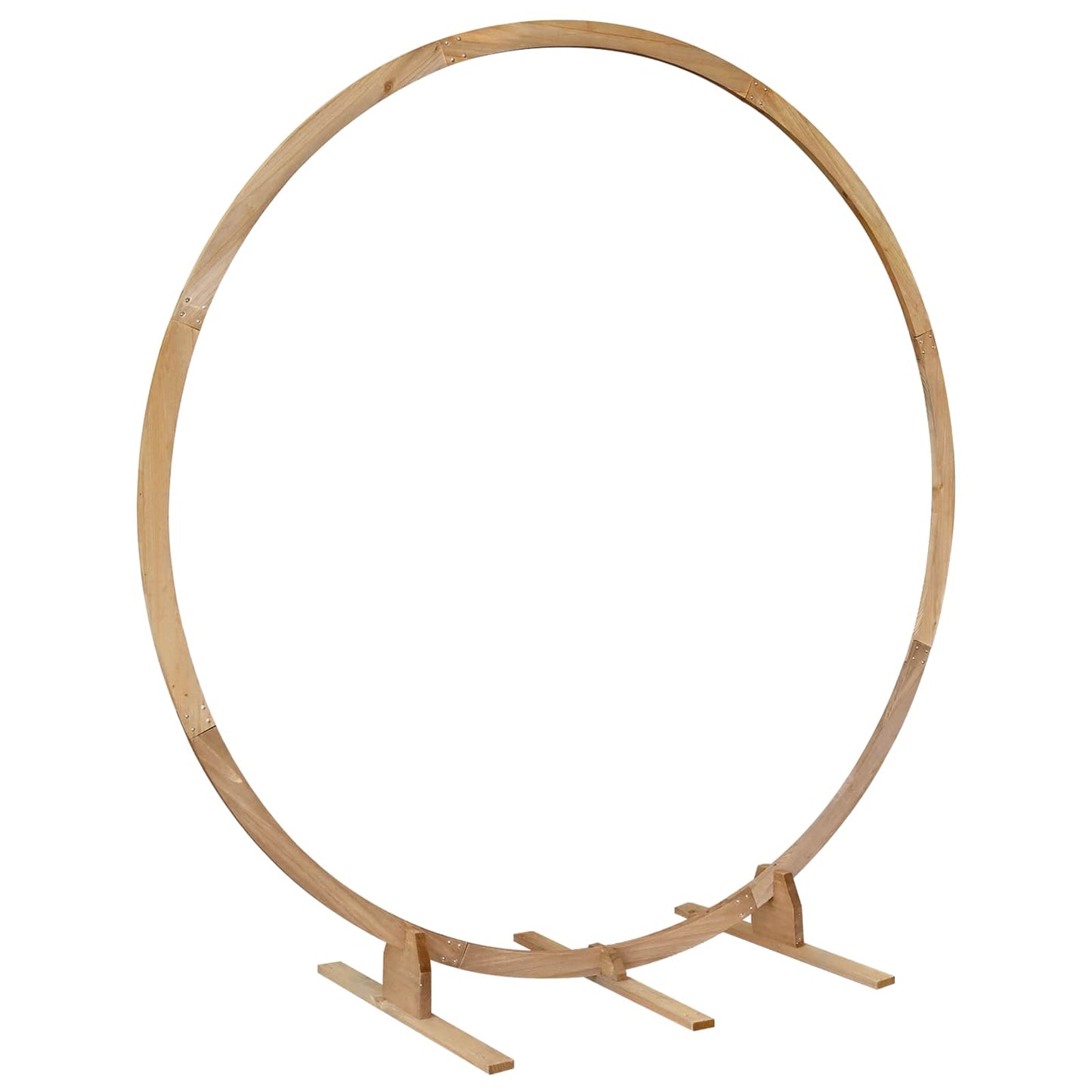 Arc de nuntă Maro deschis 224 x 80 x 220 cm Lemn de pin masiv