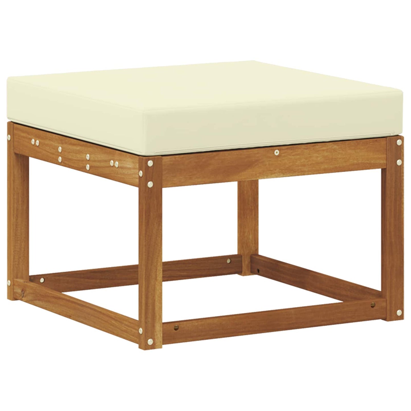 Taburet pentru exterior Lemn Solid de Acacia natural