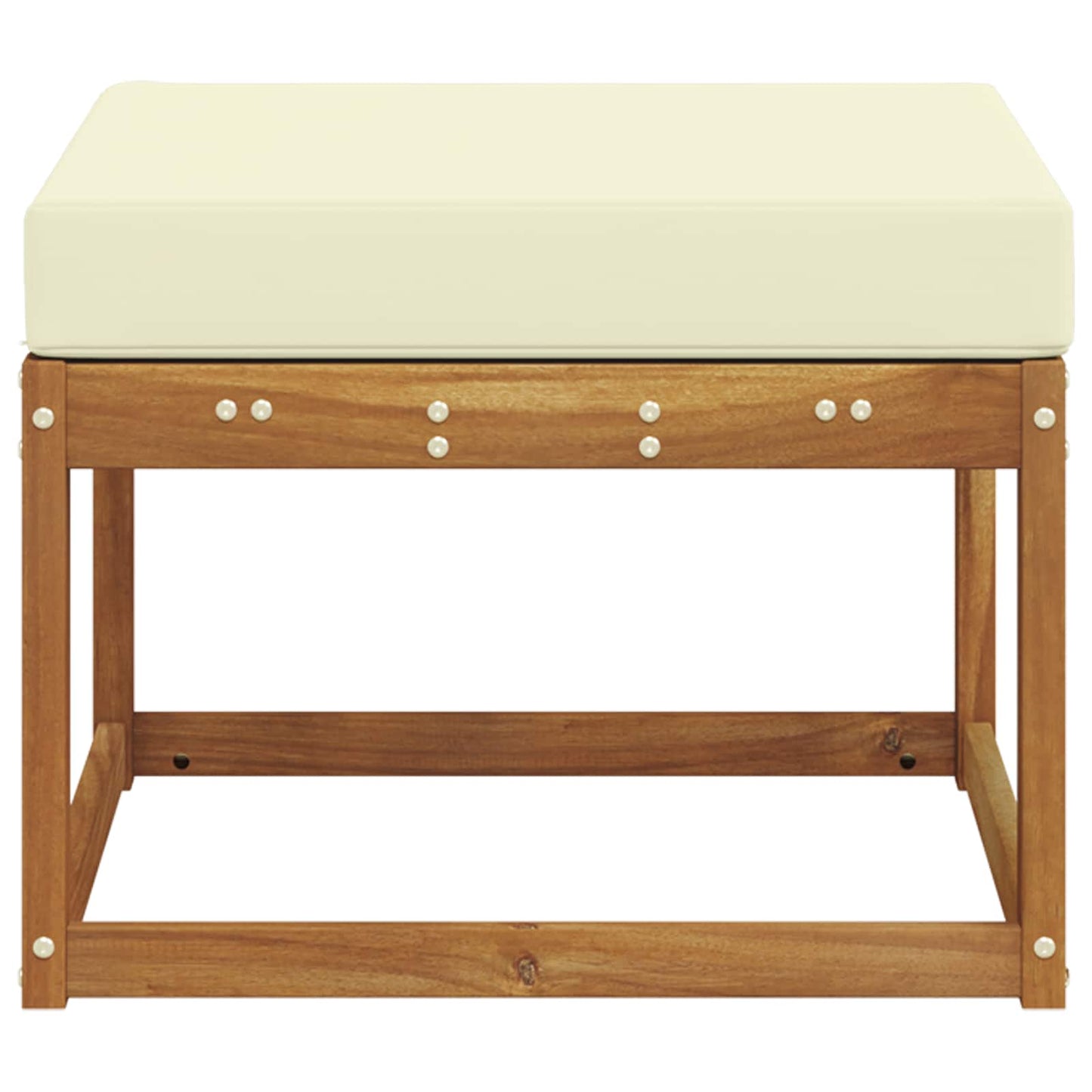 Taburet pentru exterior Lemn Solid de Acacia natural