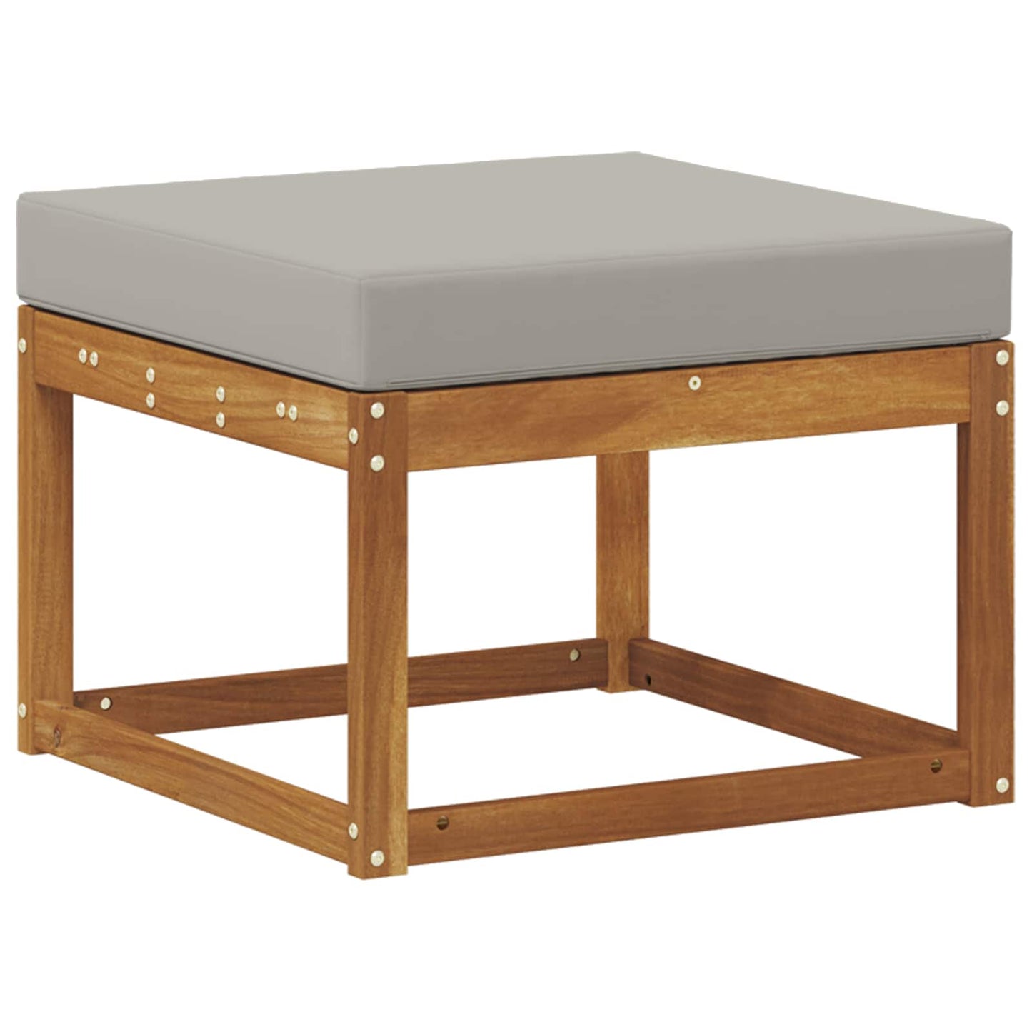 Taburet pentru exterior Lemn Solid de Acacia natural