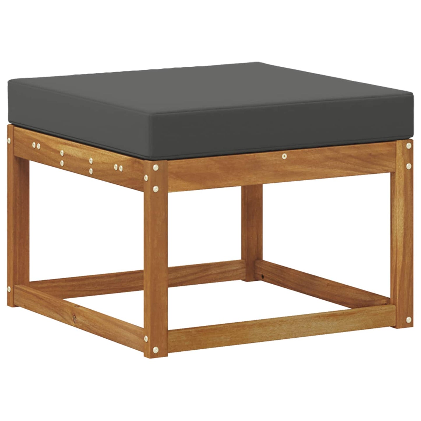 Taburet pentru exterior Lemn Solid de Acacia natural