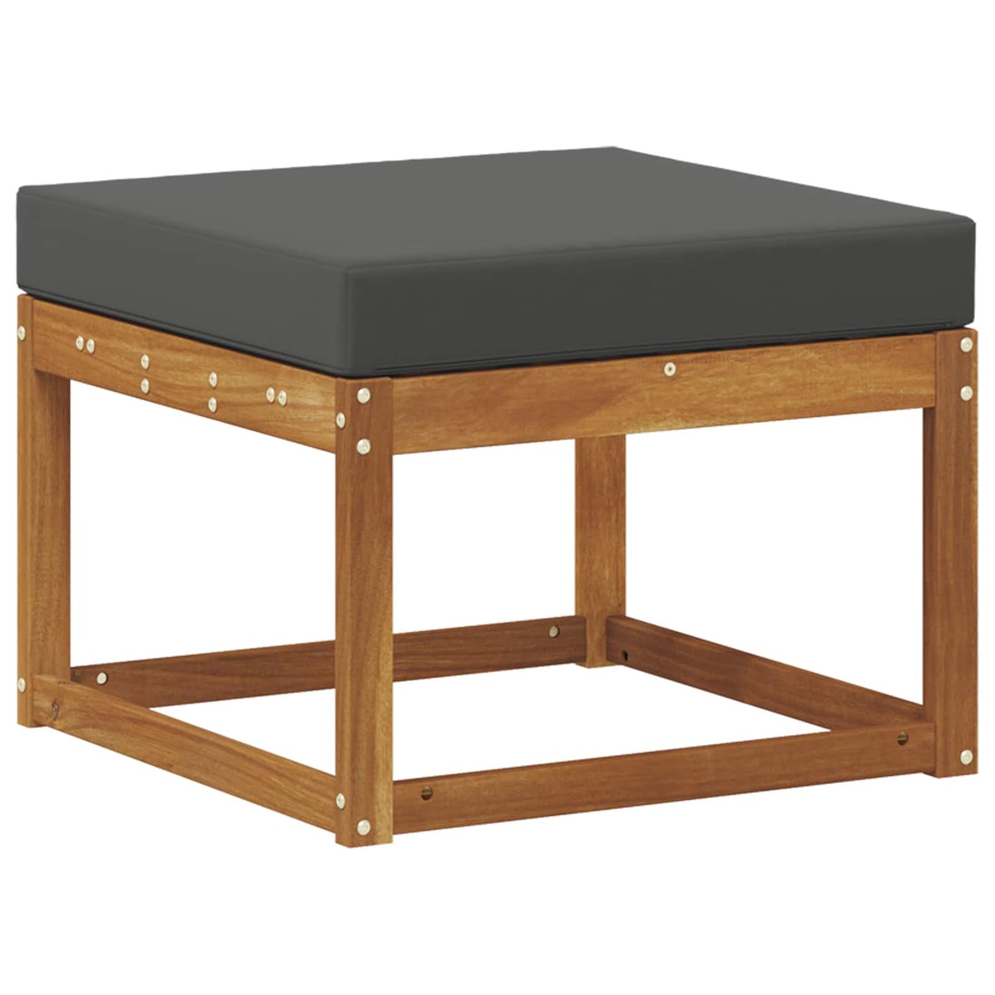 Taburet pentru exterior Lemn Solid de Acacia natural