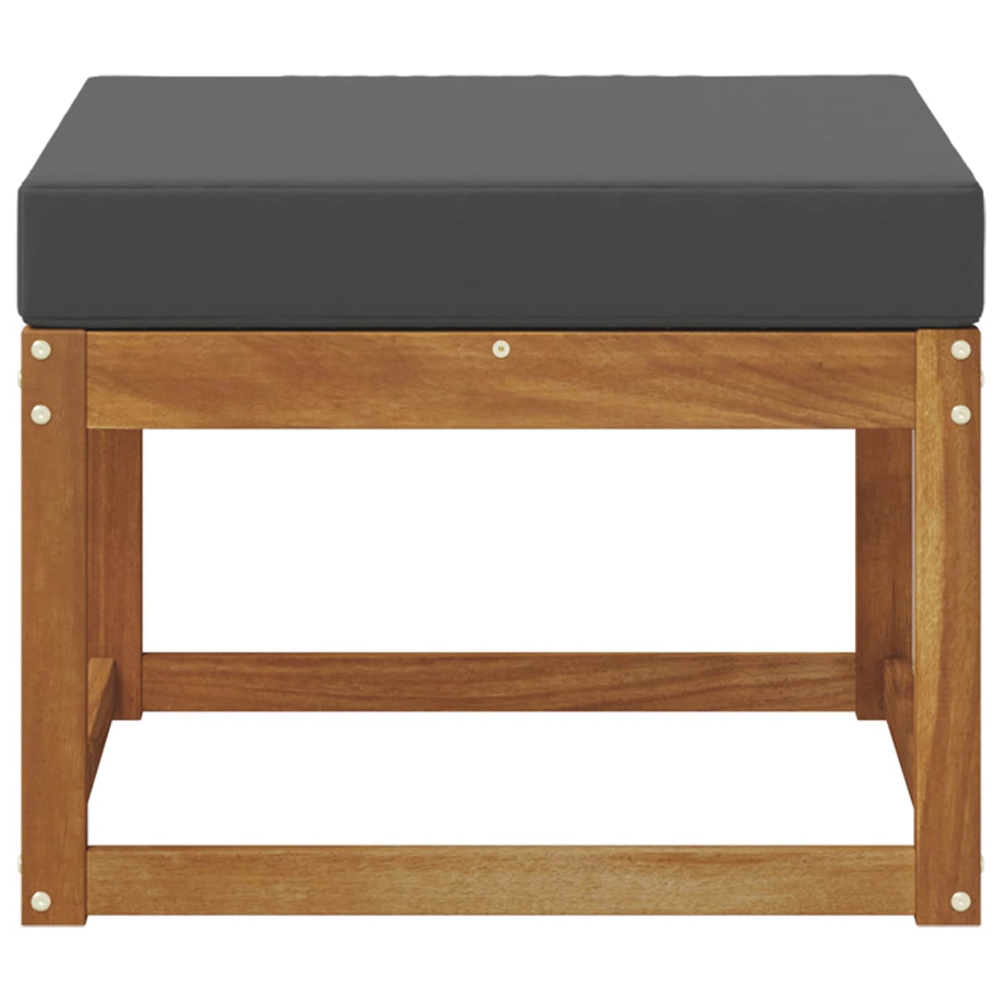 Taburet pentru exterior Lemn Solid de Acacia natural