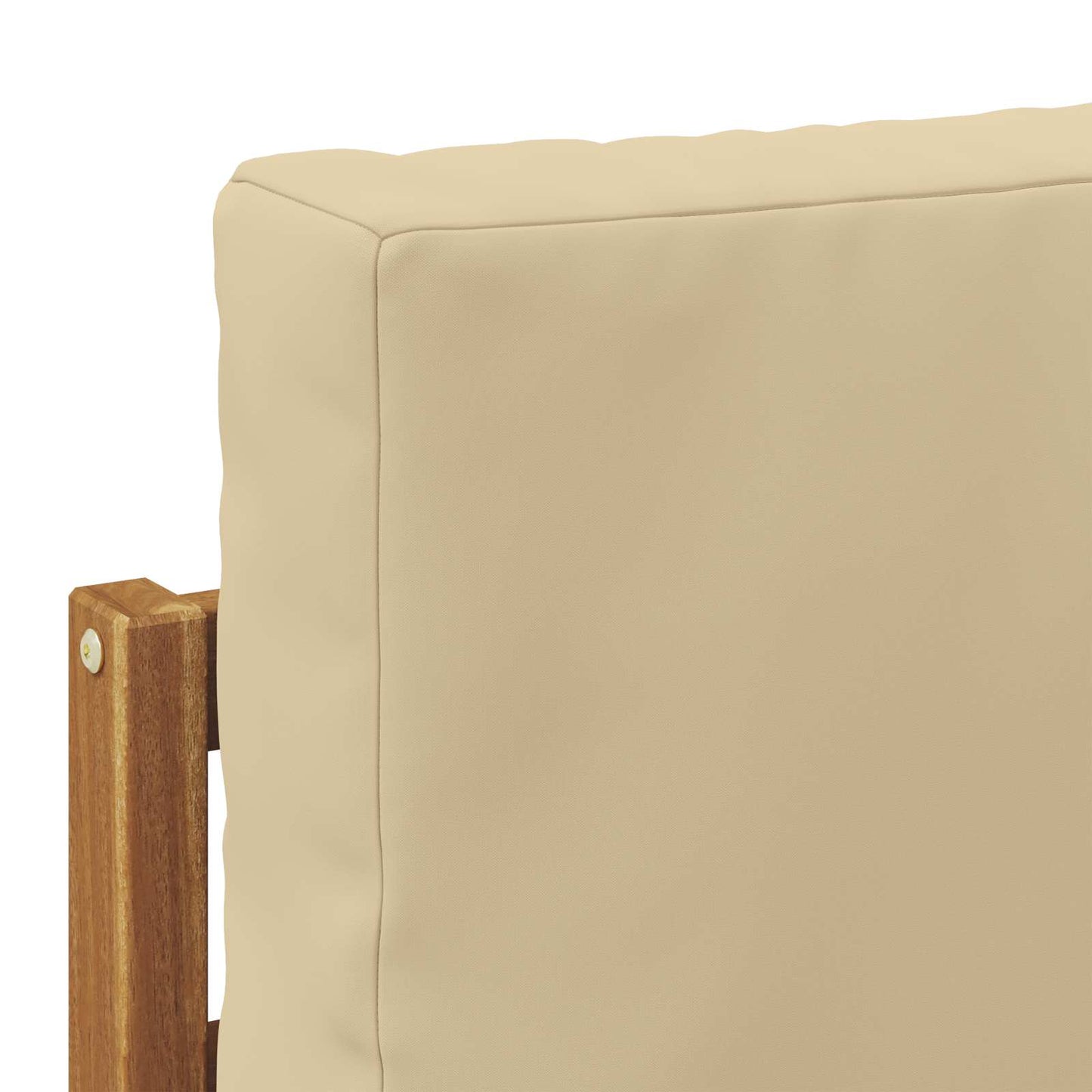 2 Bucată Canapea Medie pentru Exterior Lemn Solid de Acacia