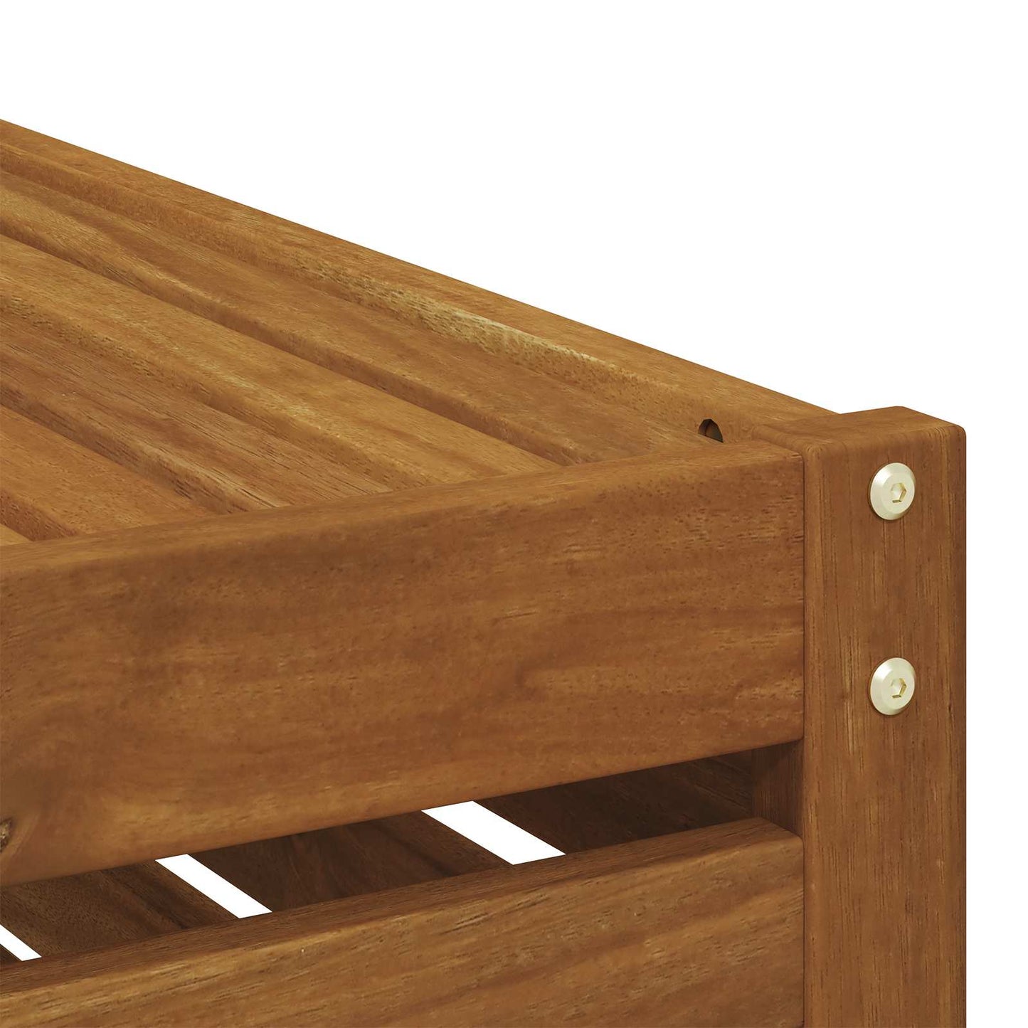 Masă de exterior Lemn Solid de Acacia natural 59 x 59 x 37 cm