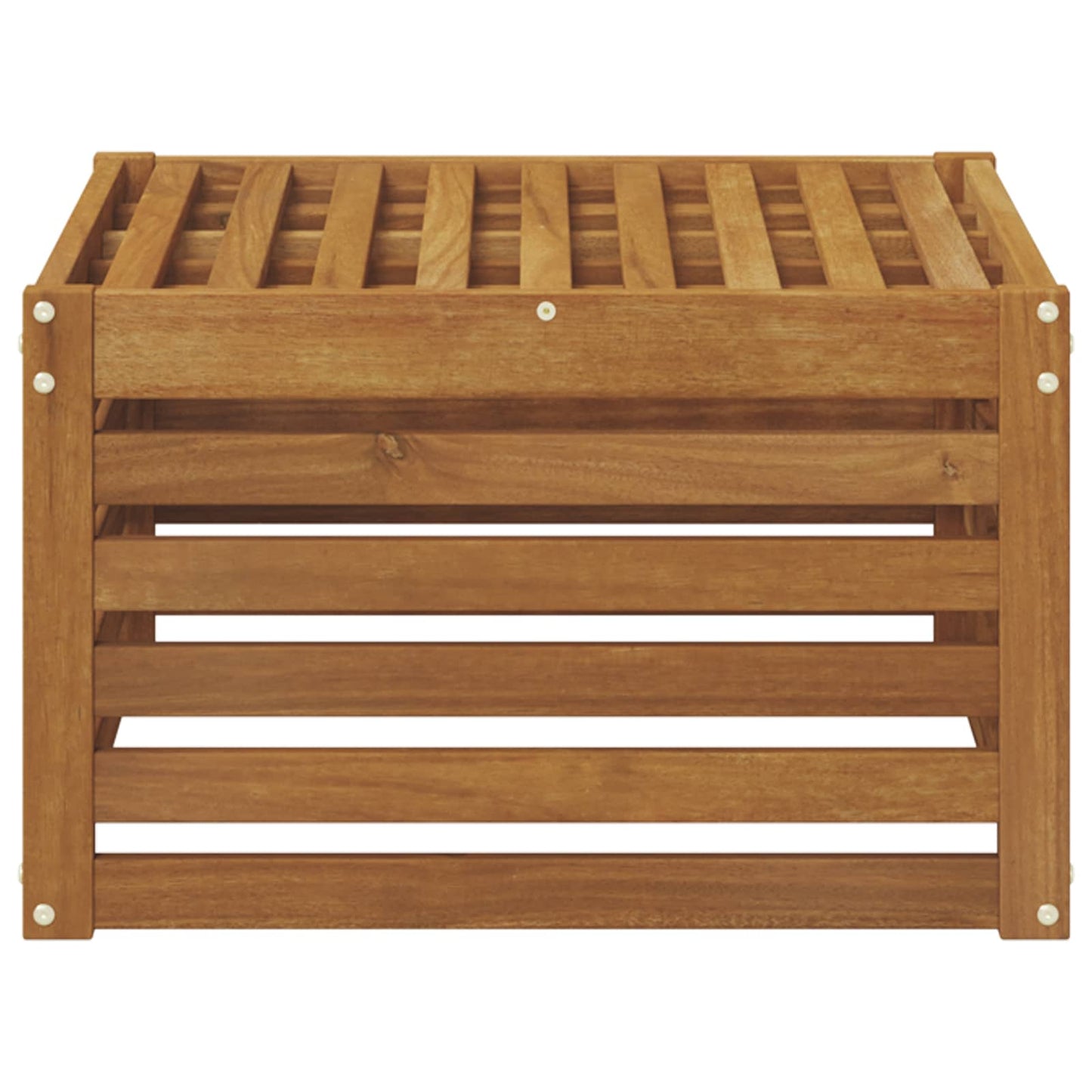 Taburet pentru exterior Lemn Solid de Acacia natural