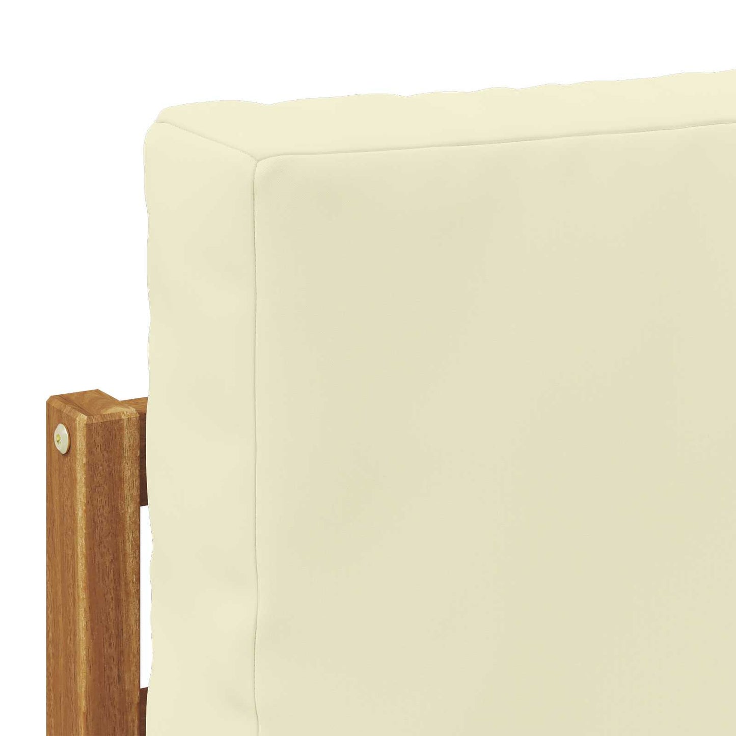 2 Bucată Canapea Medie pentru Exterior Lemn Solid de Acacia