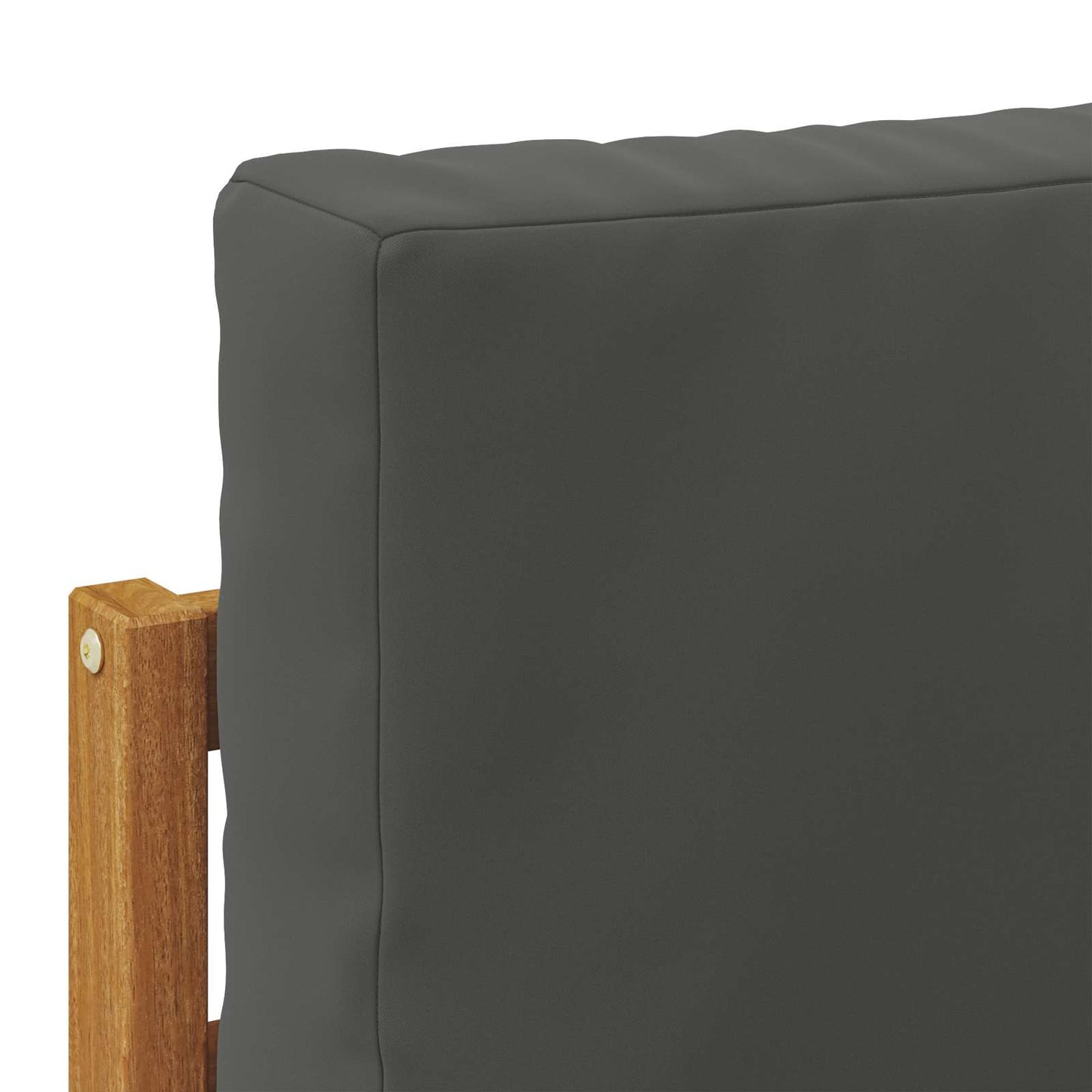 2 Bucată Canapea Medie pentru Exterior Lemn Solid de Acacia