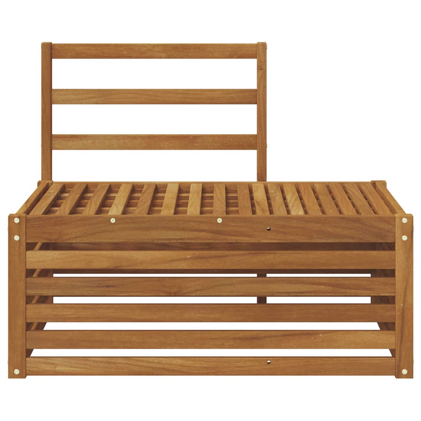 Canapea de exterior natural 91 x 63 x 73 cm