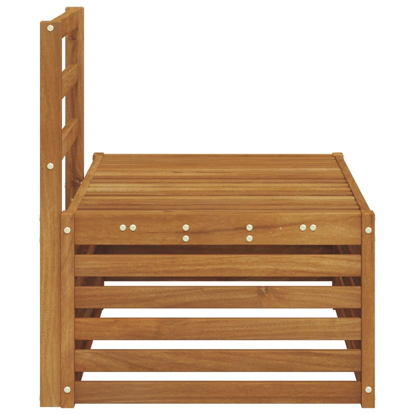 Canapea de exterior natural 91 x 63 x 73 cm