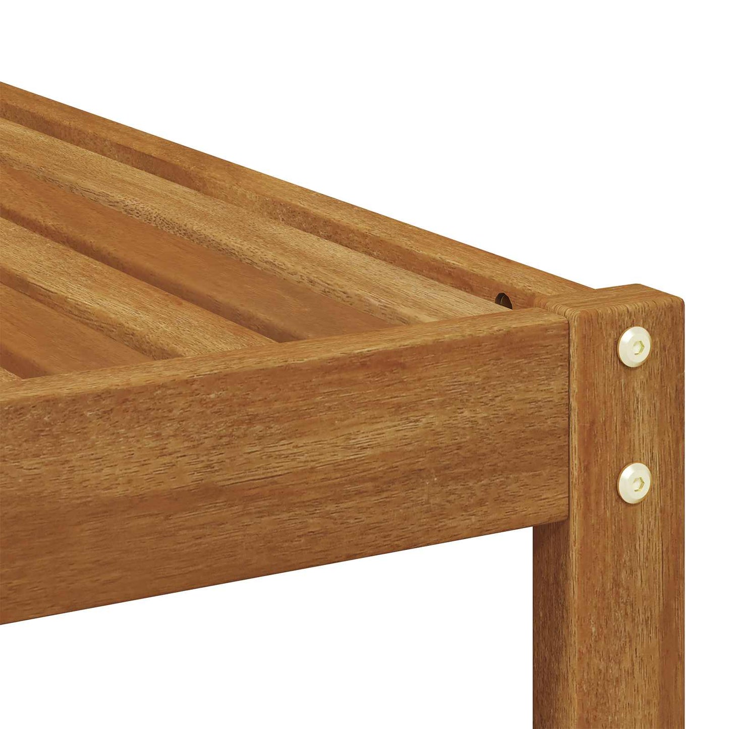 Masă de exterior Lemn Solid de Acacia natural 79 x 79 x 37 cm